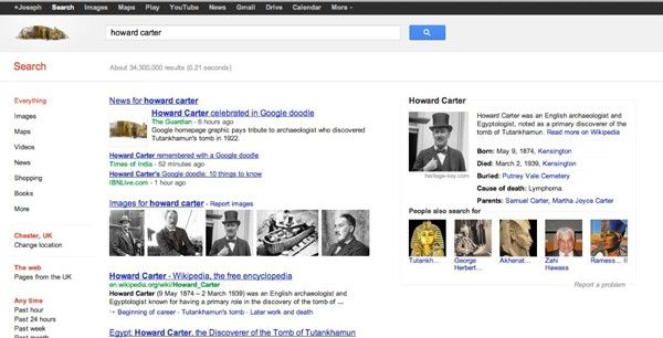 Google test "semantic search"