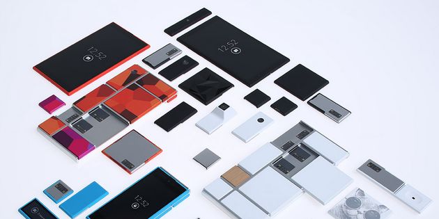 Google toont nieuwe designs voor de Modulaire Smartphone