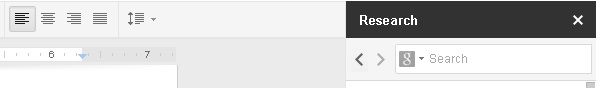 Google voegt Research-balk toe aan Google Docs