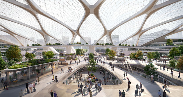Hardt Hyperloop - Hyperloop Station - Overview- CopyrightPlompmozes