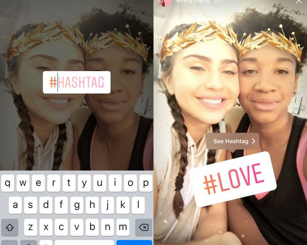 hashtags stories