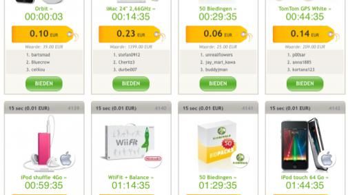 Hebzucht wint bij Bidrivals
