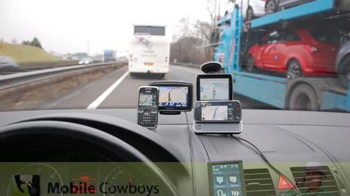 Het dashboard van een MobileCowboy