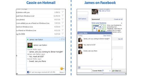 Hotmail's Facebook Chat feature nu overal beschikbaar