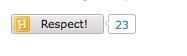 Hyves geeft Respect button vrij voor websites