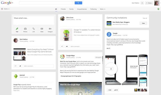 I/O: Google+ krijgt 41 nieuwe features