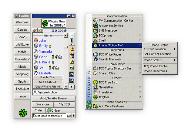 icq retro