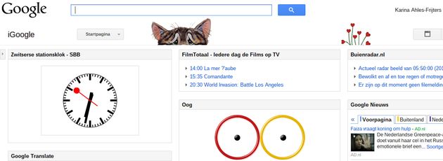 iGoogle is niet meer