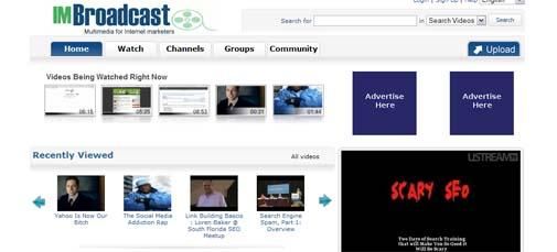 IMBroadcast speciaal voor Internet Marketeers