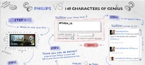 Innovatieve Twitter campagne Philips