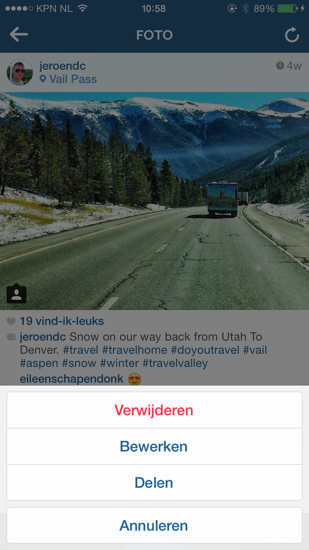 instagram-bewerken