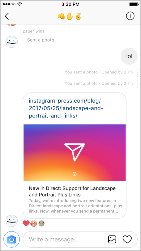 instagram-direct-links