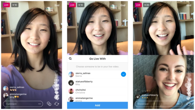 instagram-livestream-vrienden