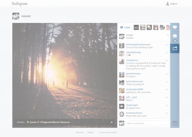 Instagram maakt foto's en video's insluitbaar