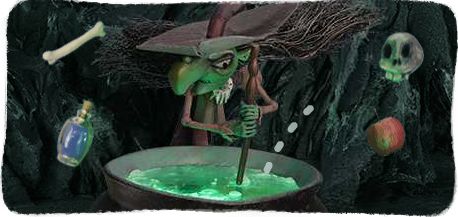 Interactieve Halloween Google Doodle