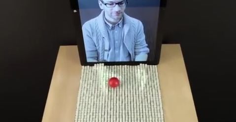 Interface zet bewegingen en objecten om in 3D projecties