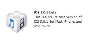 iOS 5.0.1 beta voor het verbeteren van de batterijduur