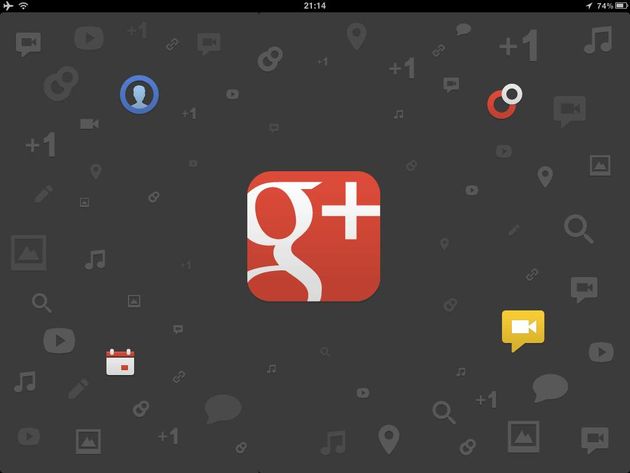 iPad app voor Google+