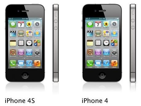 iPhone 4 vs iPhone 4S [Infographic]