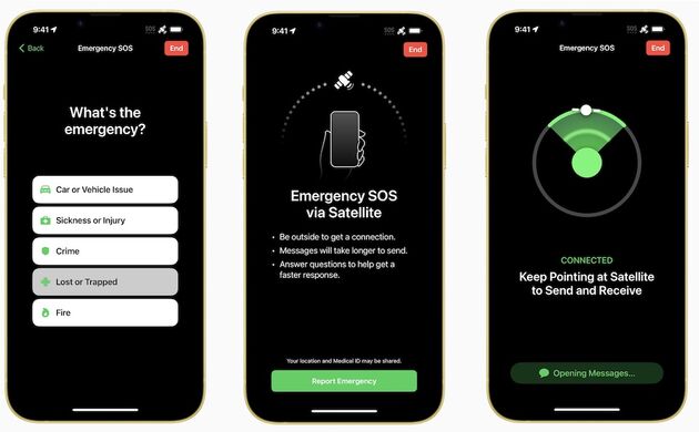 iPhone-SOS-Satelliet