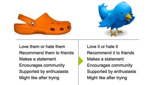 Is Twitter the CROCS of the web?