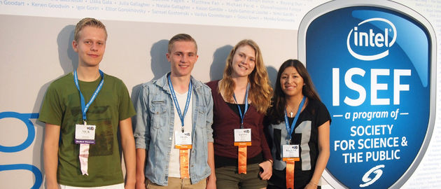 ISEF2015 INTEL Nederlands Team