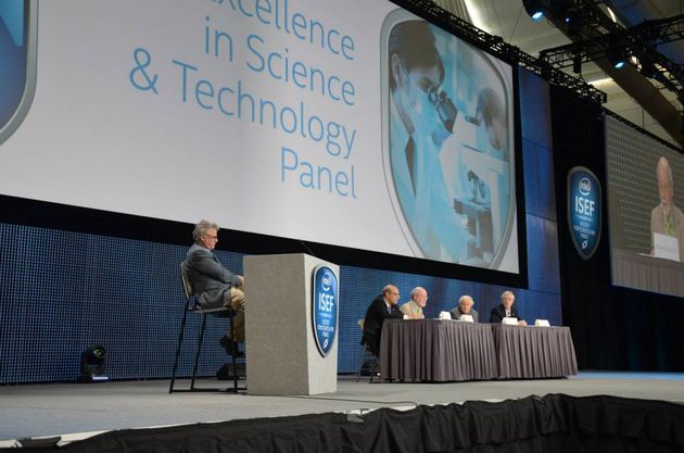 ISEF2015 INTEL Panel Discussion nobel-laureaten