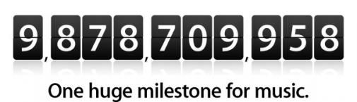 Itunes richting de 10 miljard downloads