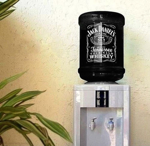 jack daniels water tank