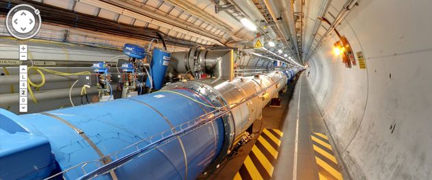 Kijken bij CERN, met Google Street View
