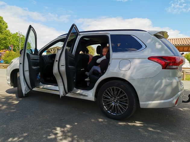 Kinderen zitten hoog in de PHEV