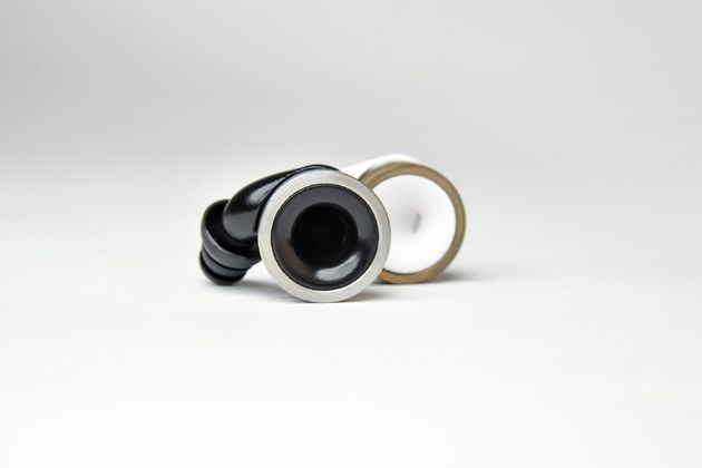 Knops-zwart-zilver