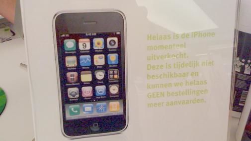 Koop een iPhone 3GS, waar dan?