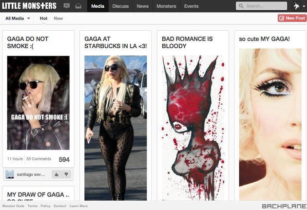 Lady GaGa's eigen sociale netwerk nu voor iedereen toegankelijk