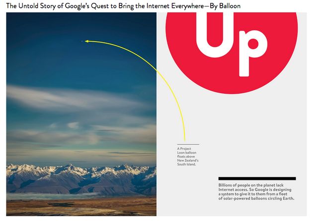 Leuk artikel over Google's Project Loon