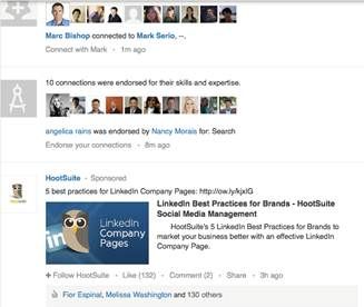 LinkedIn introduceert gesponsorde updates