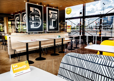 McDonald’s richt proeflocatie in voor restaurant in anderhalvemetermaatschappij