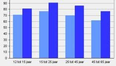 Meer internet en minder tv bij jongeren