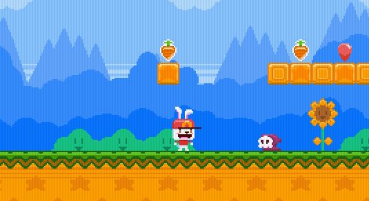 Mega Mash is alle gave 8-bit genres in een flash game..maar dan tegelijk