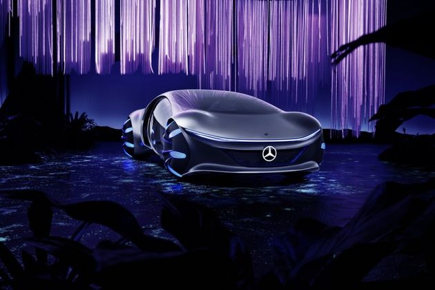 Mercedes-Benz VISION AVTR een op Avatar geïnspireerde concept car