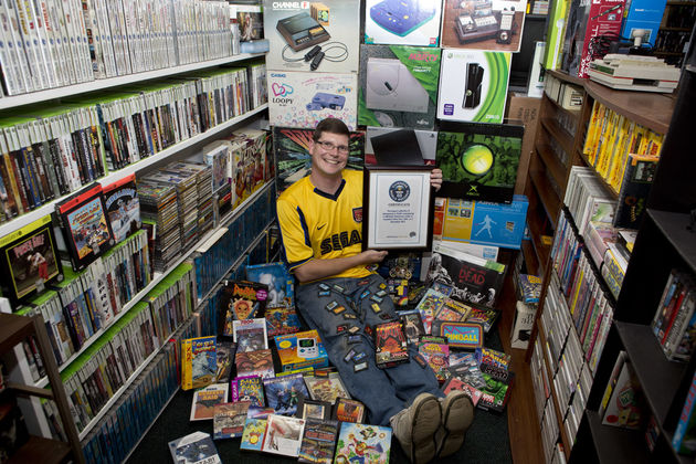 Michael Thomasson verkoopt zijn record verzameling aan games voor $750.000