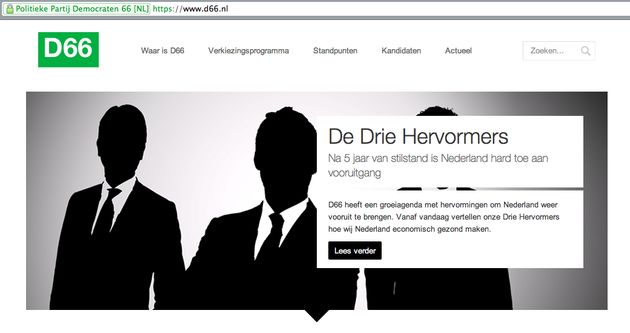 Microsoft: D66 heeft meest toegankelijke website, PVV en SP blijven achter