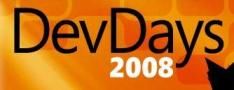 Microsoft DevDays 2008 op 22 en 23 mei