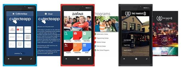Microsoft en AppMachine samen in apps voor Windows Phone 8