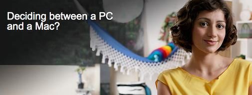 Microsoft komt met PC vs Mac website