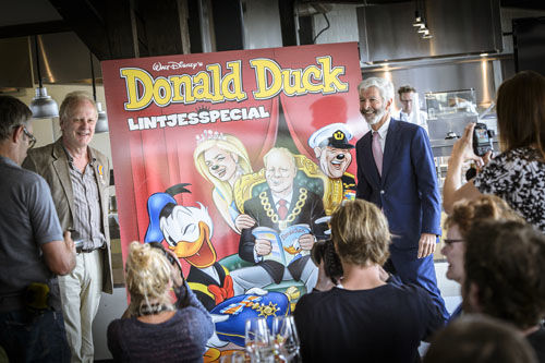 Mister Donald Duck geridderd