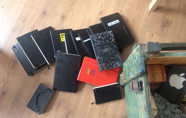 Moleskine vandaag naar de beurs