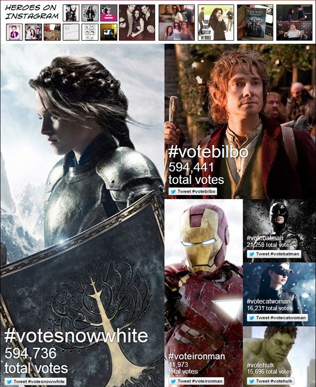 MTV Movie Awards: via Instagram en Twitter stemmen op jouw ‘Hero’