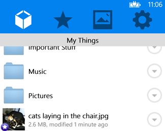 Mybox: Dropbox app voor Windows Phone 8