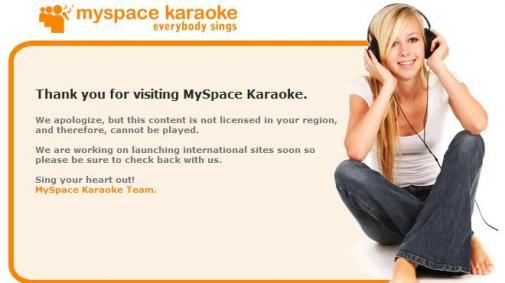 Myspace op zoek naar karaoke Elvis